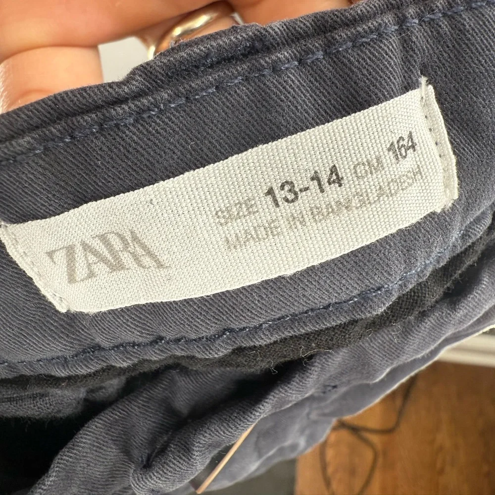 Zara Z#1975 Blue Chino Pants